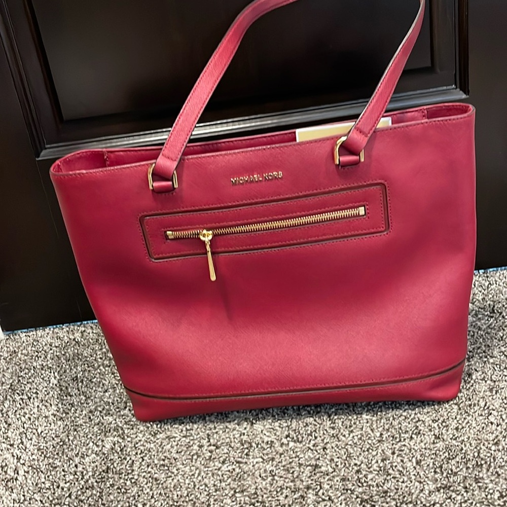 MICHAEL Michael Kors Red Tote Bag